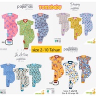 [TOMS] [2-10 Years] [SAVING BUNDLE 3 sets] VELVET JUNIOR - BOY GIRL Dreamwear CPR Short Oblong Pajam