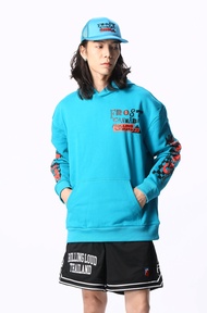 สินค้าลิขสิทธิ์แท้ Rolling Loud X Frost Blue Hoodie เสื้อ ฮู๊ดดี้สุดเท่ห์ การจับมือกันระหว่าง Frost