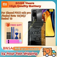 2025 years Brand New BN5A 5000mAh BatteryFor Xiaomi POCO mi3 pro/Redmi Note 10(5G)/Redmi 10 Phone Re