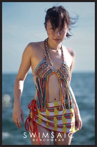 SWIMSAIC - TEXTILE BIKINI TOP