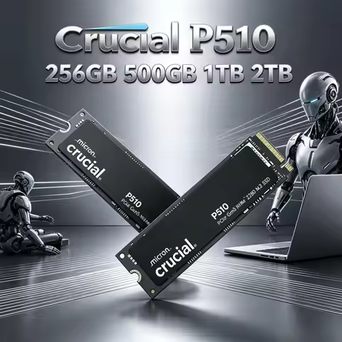 Premium Top Selling Upgrade Disk For P3 Plus Crucial P510 1TB M.2 2280 PCIe5.0 NVMe SSD 11000/9500MB
