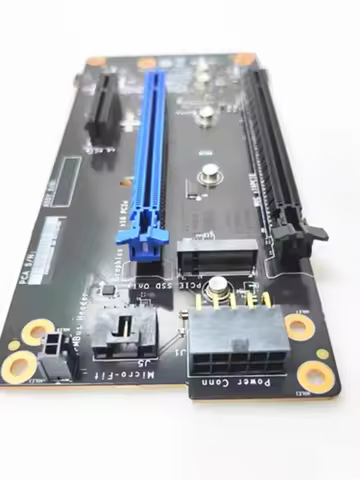 Dla Intel NUC Ghost Canyon listwa zasilająca dedykowana karta adaptera obsługuje karty obliczeniowe 