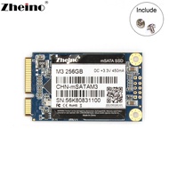 Zheino mSATA SSD 240GB 256GB Ổ cứng lưu trữ thể rắn đĩa phù hợp cho máy tính xách tay