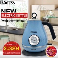 BS BOSS household stainless steel large capacity electric kettle with thermometer hot water boiler s