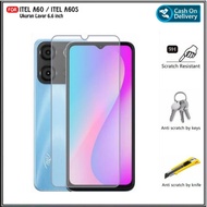 LAYAR ITEL A60 A60S Tempered Glass Package Tempered Glass Screen Protector