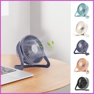 USB Rechargeable Desk Fan Portable Adjustable Desktop Table Cooling Fan Strong Wind Quiet for Home Office tayenisg