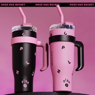 Blackpink Thermos Cup Big Mac Ice Mac Cup Large Capacity Coffee Cup Portable High-Appearance Straw C