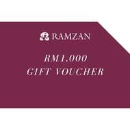 RAMZAN RM180/RM500/ RM1,000 Gift Voucher