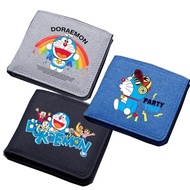 New Doraemon Wallet Cartoon Print Portable Coin Bank Card Storage Can Be Used as a Birthday Gift