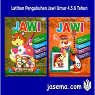 Latihan Pengukuhan Jawi Untuk Prasekolah Umur 4&amp;5 6 Tahun Buku 1&amp;2