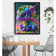 BOMUVI Dragon Paint by Number for Adults Paint by Numbers for Beginner Paint by Number Kits Acrylic 