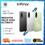 Infinix HOT 70 | 6000mAh Battery, 45W Fast Charging, Smooth Performance Smartphone