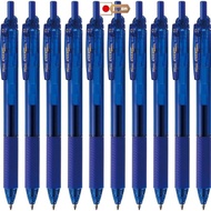 【Direct from Japan】Pentel Gel Ink Ballpoint Pen EnerGel S 0.7mm Blue 10 pens BL127-C