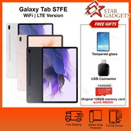 Samsung Galaxy Tab S7 FE | WiFi / LTE Version Tablet | Original Malaysia New Set |  Warranty under Samsung