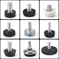 Furniture M8 M10 Adjustable Leg Pad Anti-Slip Screw-in Base | Sofa Chair Table Cabinet Feet Floor Pr