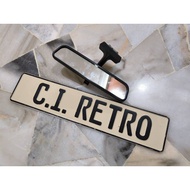 ORI W124 C124 INTERIOR CENTER REAR VIEW MIRROR GLASS MERCEDES BENZ
