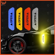 4pc/1 Set Car Reflectante Reflector Sticker Car BodyHigh Reflective Exterior Auto Accessories Reflective Tape Reflex