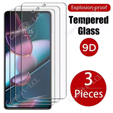 3Pcs Tempered Glass For Motorola Edge Plus (2022) 2021 30 Neo Pro X30 20 S Fusion lite Edge30 30NEO 