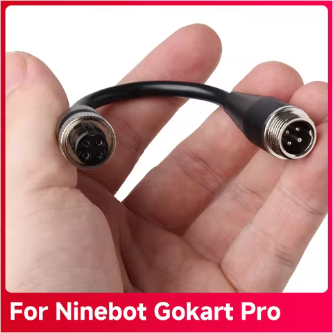 Original Lengthen Adapter Cable For Ninebot Gokart PRO Electric Scooter Power Spring Wire Spares Acc