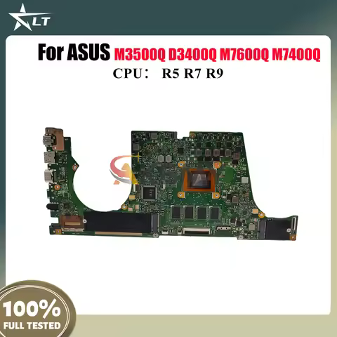 M3400QA Laptop Motherboard For ASUS VivoBook M3401Q D3400Q M3500Q M3400Q M7400Q M3400QC M7600Q M3400