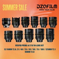 DZOFILM VESPID Prime Professional Cinema Lens Kit (6/7/8/10 Lens Kit)