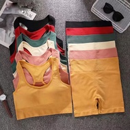 (BR-18)Sport bra set GYM YOGA women's sportswear set women's sportswear set