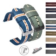 18mm 20mm 22mm 24mm Army Fabric Nylon Watch Quick Release Strap Replacement Bracelet for 007 James B