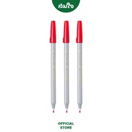 Pilot ปากกาเมจิก SDR-200 ปากกาเมจิก สีดำ สีแดง สีน้ำเงิน แพ็ค 3 ด้าม