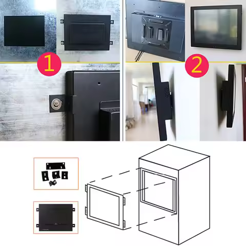 21.5 Inch 21" Display Monitor HDMI VGA TV AV Computer Monitor LCD Screen Not Touch Screen 1920*1080