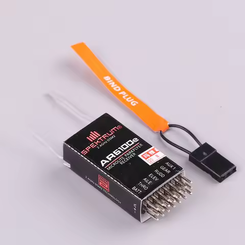 AR6100E Receiver 2.4G Six Channel Receiver 400Mi Enhanced DSM2 Model Drone Receiver