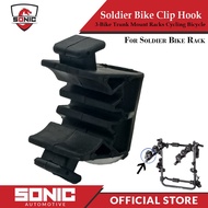Soldier 1pc Extra Rubber Cycle Car Rack Rear Type for 3 Bicycles MTB Road Bike