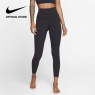 Nike Womens Yoga Luxe Infinalon 7/8 Tights - Black