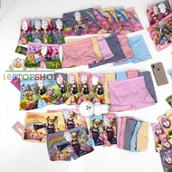 แพค 10 กางเกงในเด็กหญิง ใส่สบาย Comfortable Girls Cartoon Underwear เลือกsize คละสี ลาย 168TOPSHOP