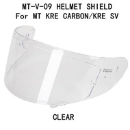 helmet lens for MT KRE CARBON SV Replacement shield original glass V 09