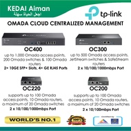 TP-LINK OMADA OC400 | OC300 | OC220 | OC200 Centralized Management Router