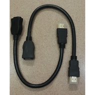 HDMI Dongle Extension Cable HDMI Male to female Cable/ 30 cm