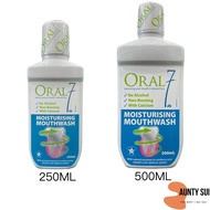 Oral 7 Moisturising Mouthwash 250ml/500ml 【HALAL】Oral7 Oralseven