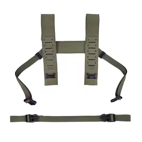 Multicam SS MK4 Laser Cut H-Strap Tactical Chest Strap MK4 MK5 34A Chest Hanging Shoulder Strap Airs