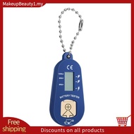Button Battery Tester, Keychain Pocket Portable and  Battery Tester to Check Remaining Battery Power
