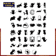 HIk 45x Box Cats Theme Stickers Scrapbooking Stickers Pet Stickers Asthetic Sticker