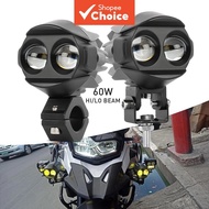 Off-Road Motorcycle LED Fog Light, 3-inch, 20,000LM, 6000K, 3500K  Lampu Kabus LED Motosikal 3 inci 