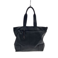 Agnes b Voyage Tote Bag Purse cowhide BLK Direct from Japan Secondhand
