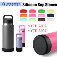 【SG】Silicone Cup Sleeve Boot Compatible for YETI 26OZ 36OZ Water Bottles Anti-Slip Bottom Protector