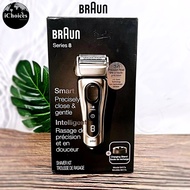 Braun _ Electric Series 8 Wet & Dry shaver with Precision Beard Trimmer Silver 8417s เครื่องโกนหนวดไ