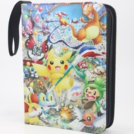 【Ship in 24H】【Ready】pokemon card album zip book vintage 1st edition kad binder sleeve Cartoon Storag