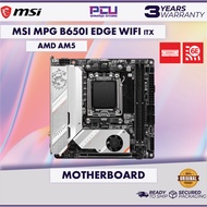MSI MPG B650I EDGE WIFI ITX AMD AM5 MOTHERBOARD BULK (3 Years Warranty)