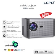 4K Projector with WiFi 6 and Bluetooth 5.0, 11000Lumens 400 ANSI Android 11.0 RAM 2GB  ROM 32GB Outd
