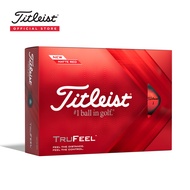 Titleist TruFeel Golf Balls (Matte Red) ลูกกอล์ฟ สีแดงแมท
