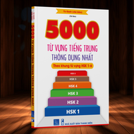 Sách - 5000 từ vựng tiếng Trung thông dụng nhất từ HSK1-HSK6