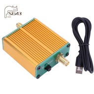 0.1MHz-6GHz High Gain   Power Preamplifier 20dB Full Band Low Noise Amplifier Compact SMA Connector